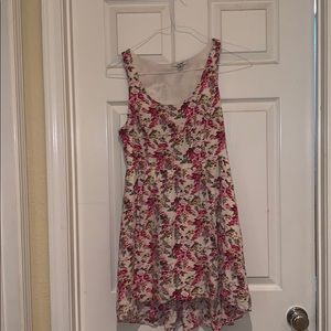 floral pink fit and flare